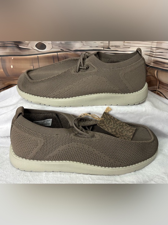 ITAZERO Distinto Extra Wide Slip On Loafers Khaki Men\'s 12 2X-W 5E NWT main image 15